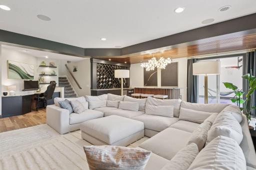 From cozy movie nights with family to lively gatherings with friends, this family room is perfect for every occasion.