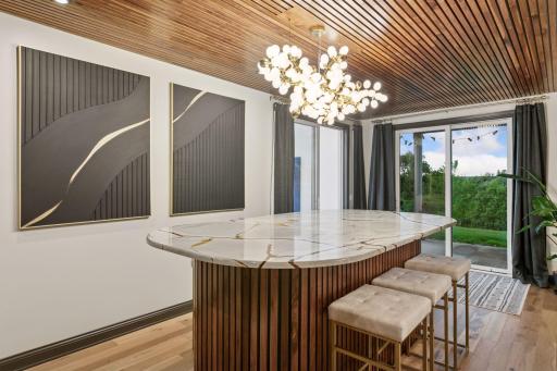 Whether you're hosting friends or enjoying a family game night, this stylish bar table provides the perfect setting for fun and connection.
