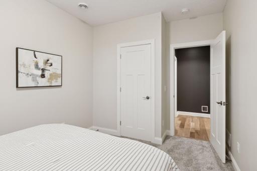 Each bedroom offers plenty of closet space perfect for storing and organizing all your personal belongings.