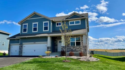 Welcome home to 3164 Sunflower Way NW. Completed new construction in Prior Lake Schools. Charming exterior and spacious, well appointed interior. Partial finished basement and more!