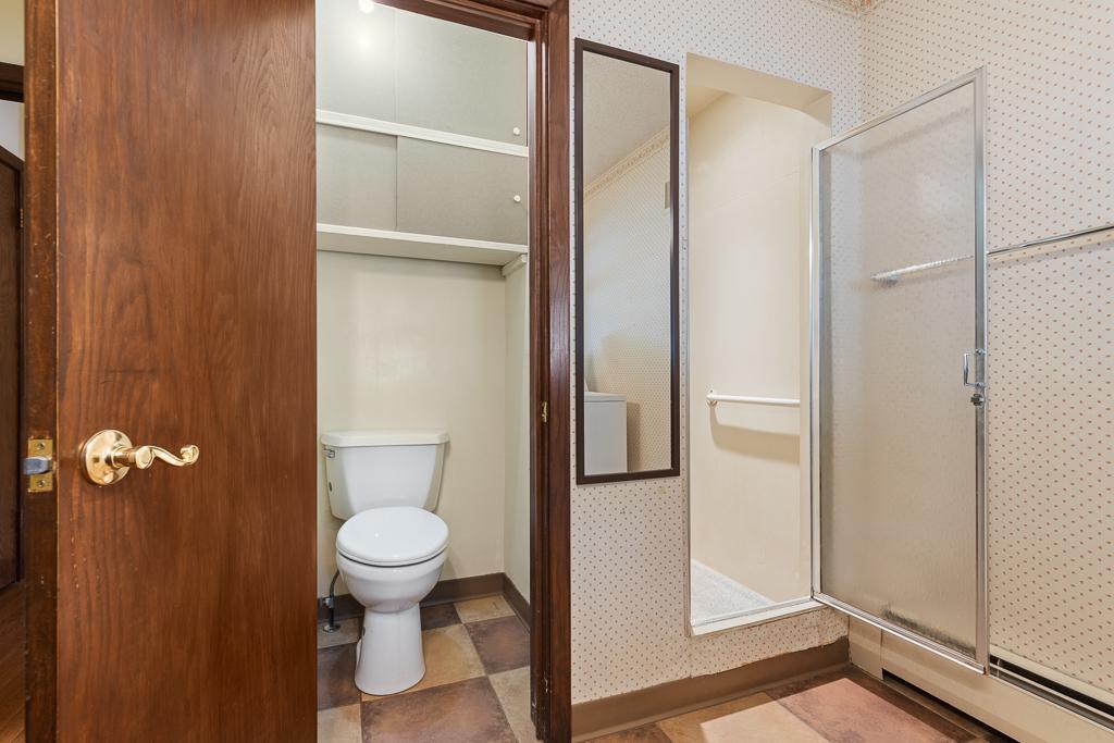 Additional bathroom with toilet and shower