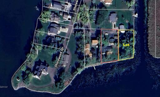 The adjacent single-family property is also listed (MLS #6786615) it includes a 0.50± acre lot. This adjoining 0.36± acre parcel is located directly east of the home outlined in yellow. More photos coming soon!