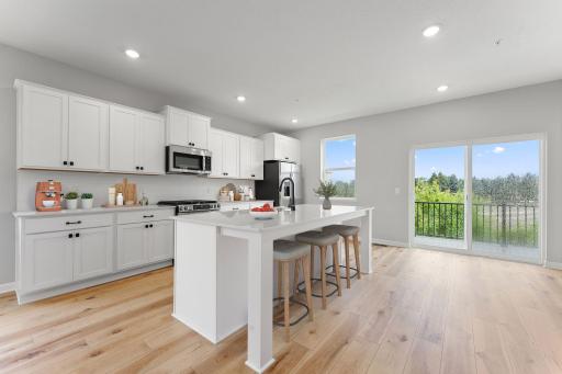 Photo for 23226 Willow Drive, Rogers, MN 55374 - listing #6791066 The Savanna Gourmet Kitchen the heart of the home where memories are made.