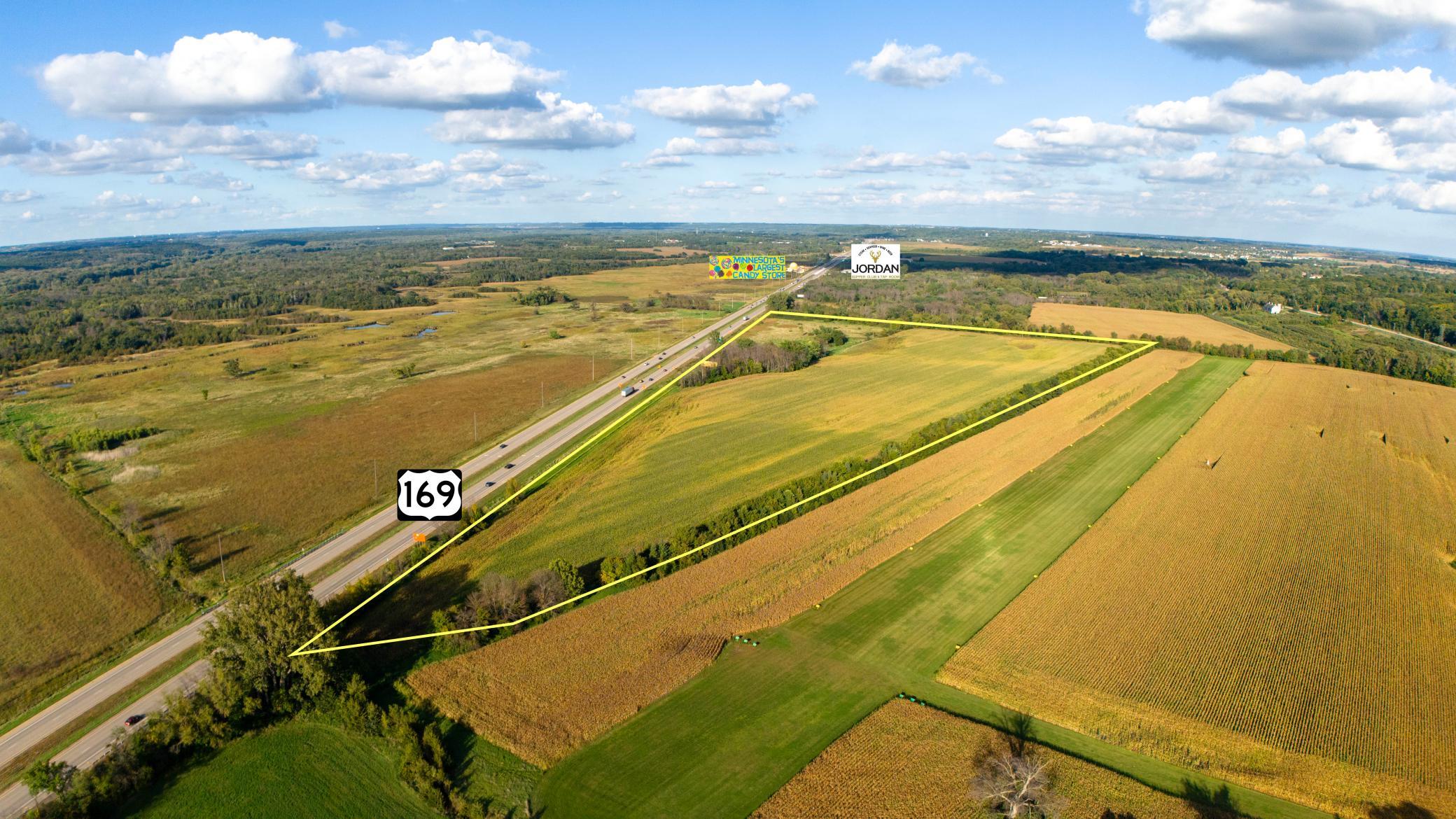 MN Largest Candy Store and the new 169/282 interchange is just north of this property.