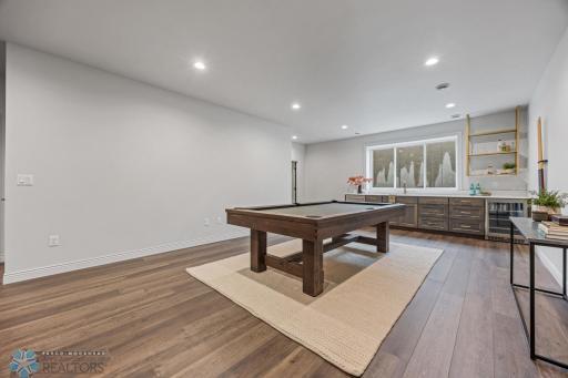 Family Room & Wet Bar