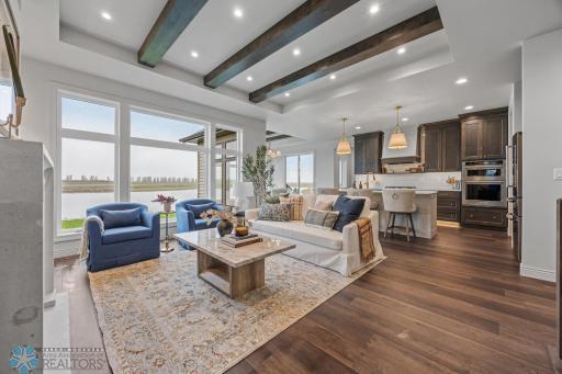 Living Room to Kitchen