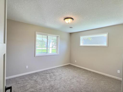 Here is the 2nd bedroom that can also be used as a home office and located on the front side of the home.