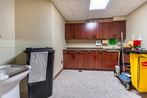 Janitor room - lower level