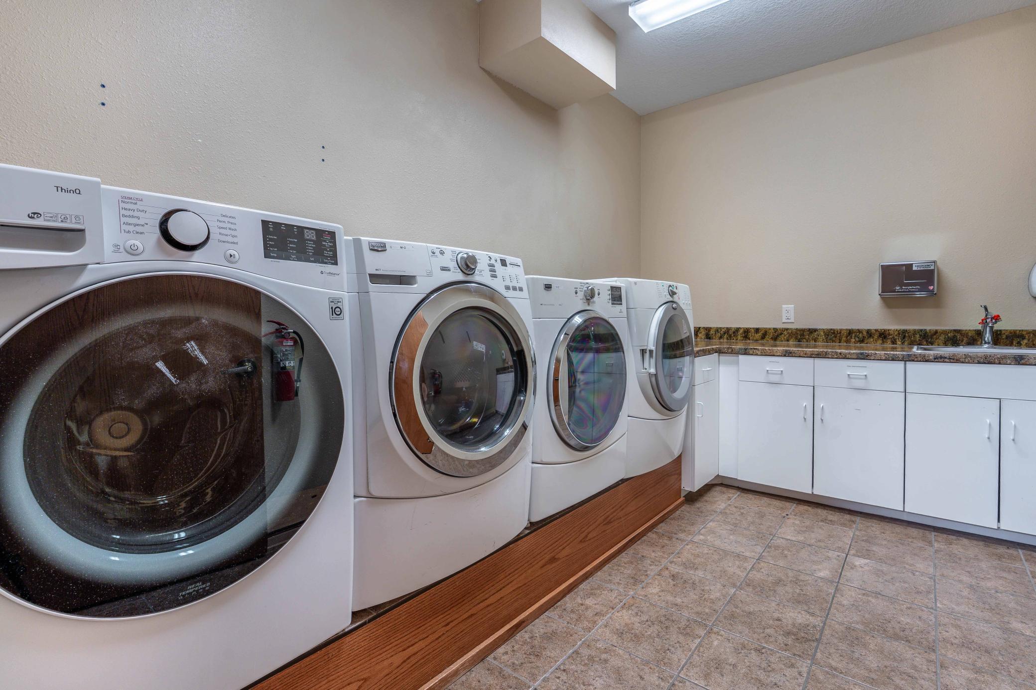 Laundry off great room - main level