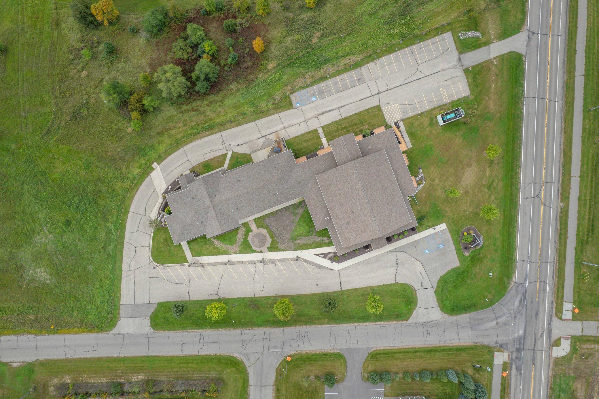 Aerial - drone - top down