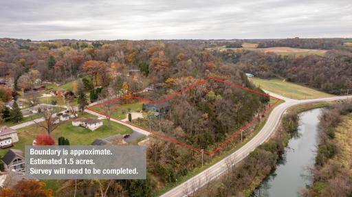 Photo for 300 Whittier Street W, Lanesboro, MN 55949 - listing #6791432 300 Whittier St W Lanesboro - Estimated 1.5 Acre Boundary.jpg