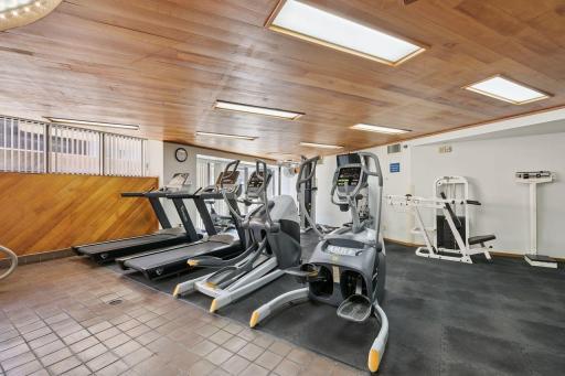 Commercial Grade Equipment is waiting for you in the 3rd floor Gym and Spa!