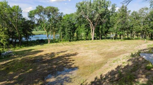 Expansive front yard offers room for a pool.