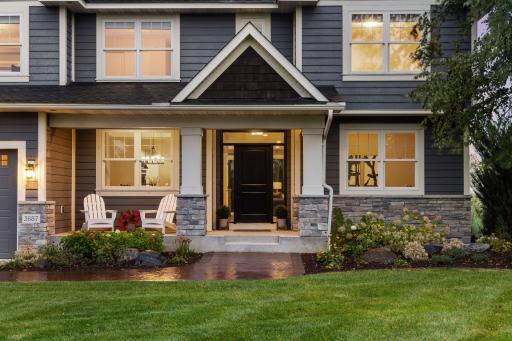 This beautiful entryway welcomes you, and your guests, home!