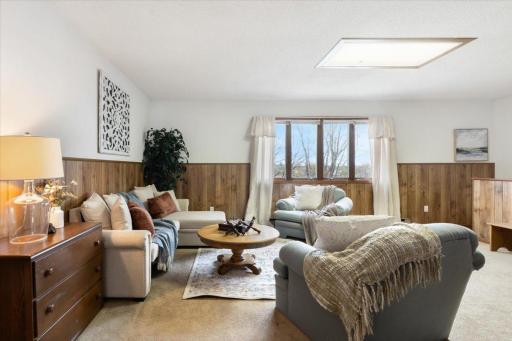 BONUS space above garage- huge family room