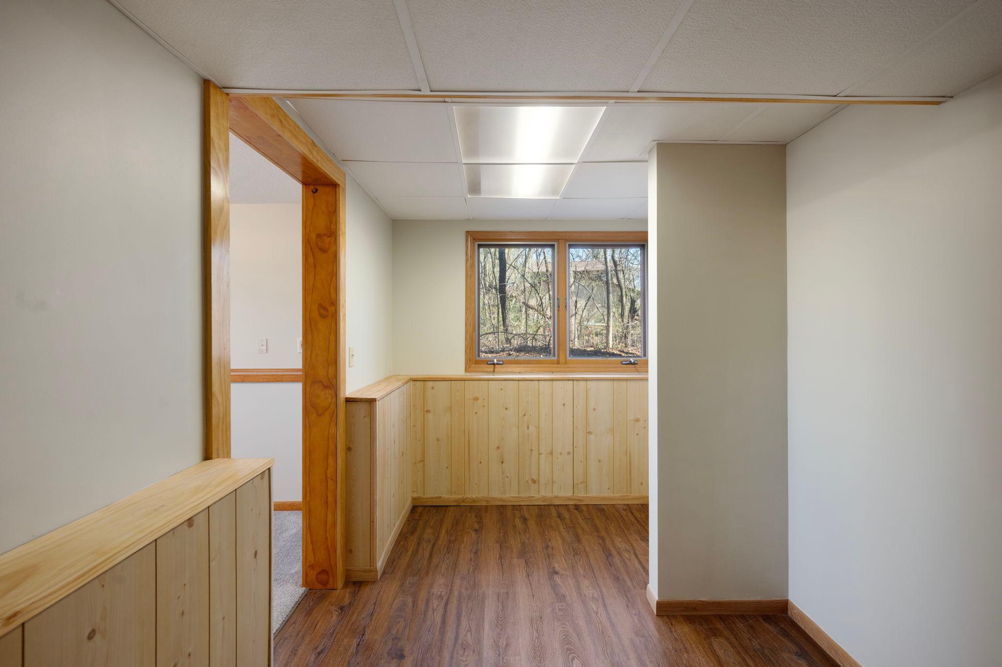 storage area, or future closet area off 5th bedroom in lower level