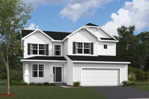 Artist Rendering of one exterior option for this homesite!