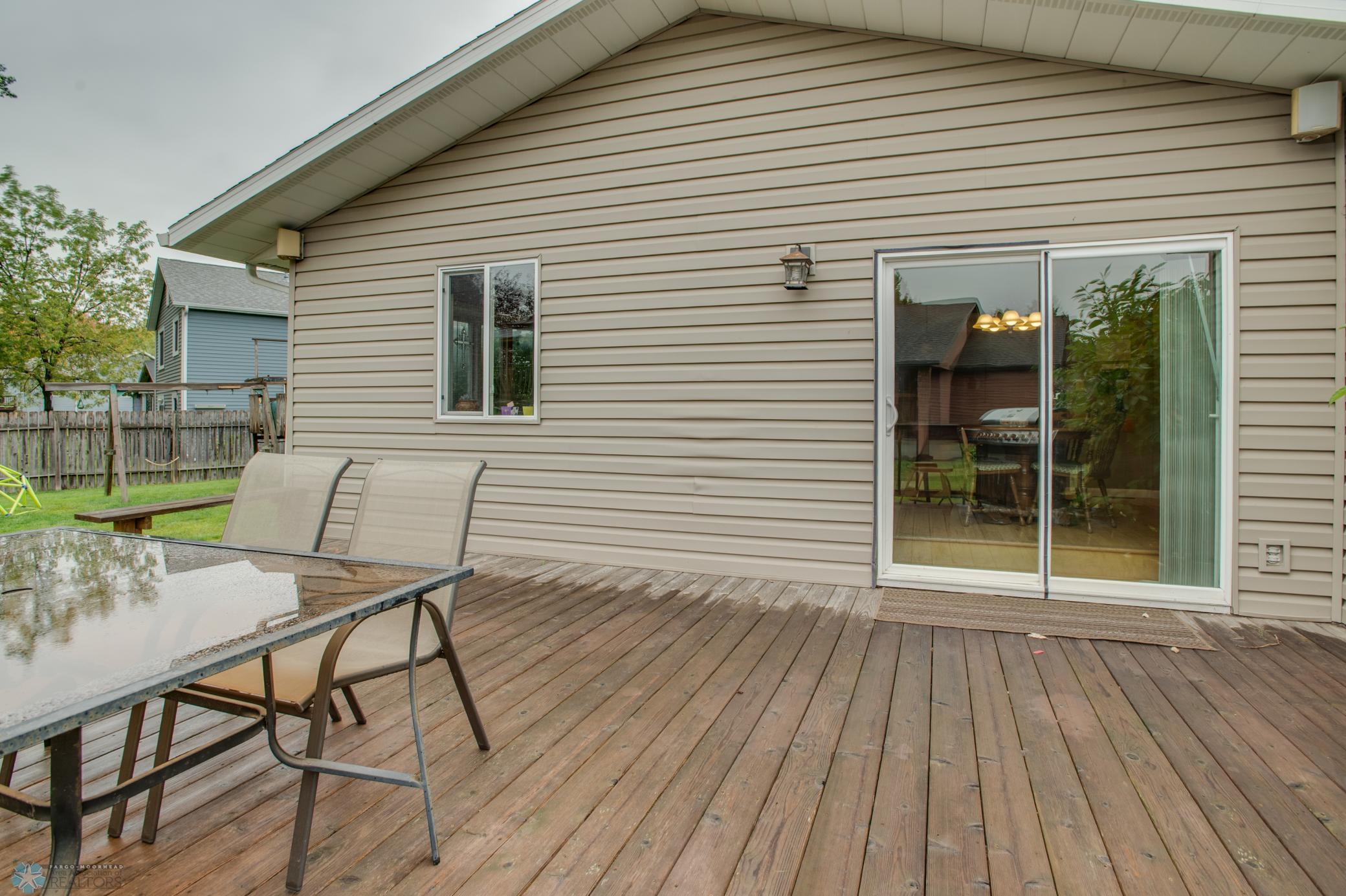 Back deck