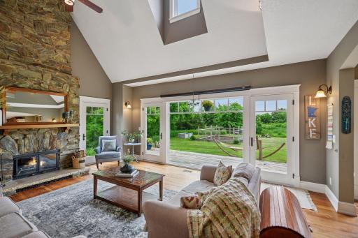 Bring the outdoors in with your floor to ceiling windows and amazing privacy.