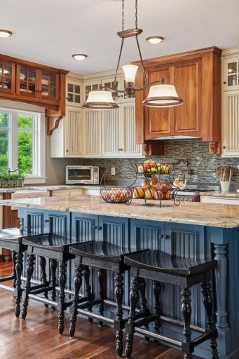 Gather around your spacious center island and make lots of memories.