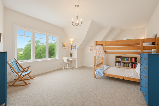 This is the biggest bedroom on upper level and have I mentioned the impeccable views yet?