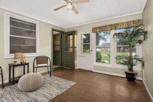 Awesome breezeway extends the living space