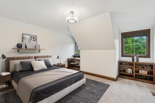 With its own private bath and quiet location, this upper-level suite offers comfort and flexibility.