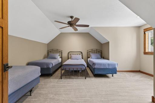 Two additional well-sized bedrooms are located on this level.