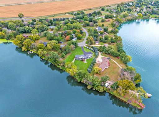 A rare peninsula setting that delivers unmatched privacy and panoramic views.