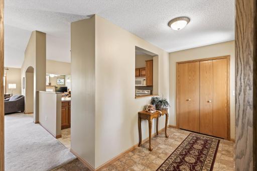 Zero entry home with open concept floorplan