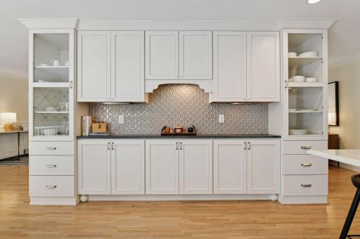 custom built ins offer wonderful storage and also character