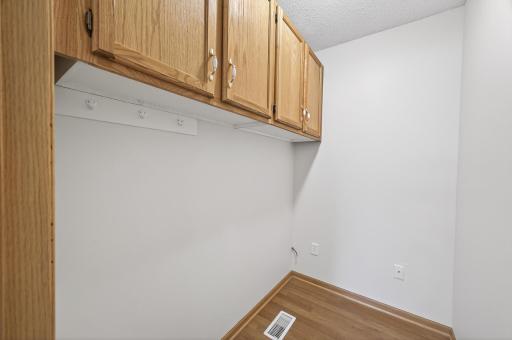 Extra space perfect for pantry, office, etc.
