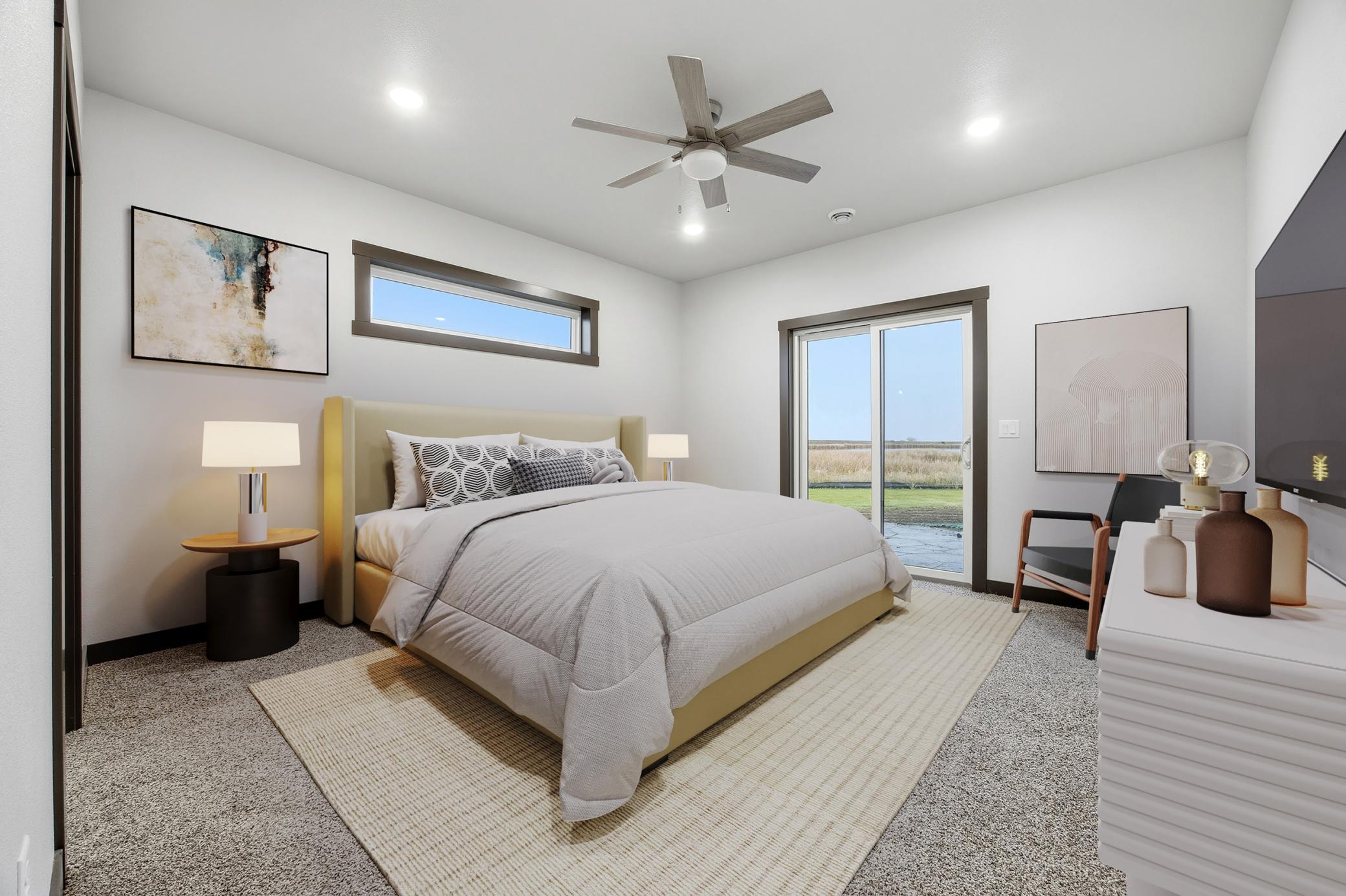 Primary Bedroom - Virtually Staged