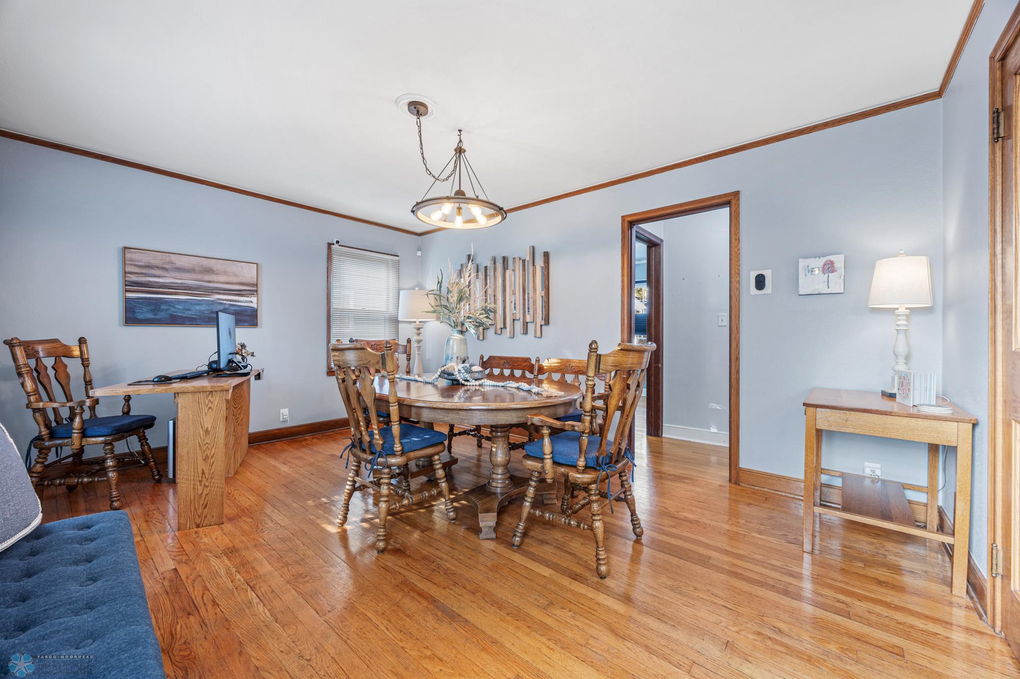 Living room (currently being used as dining)