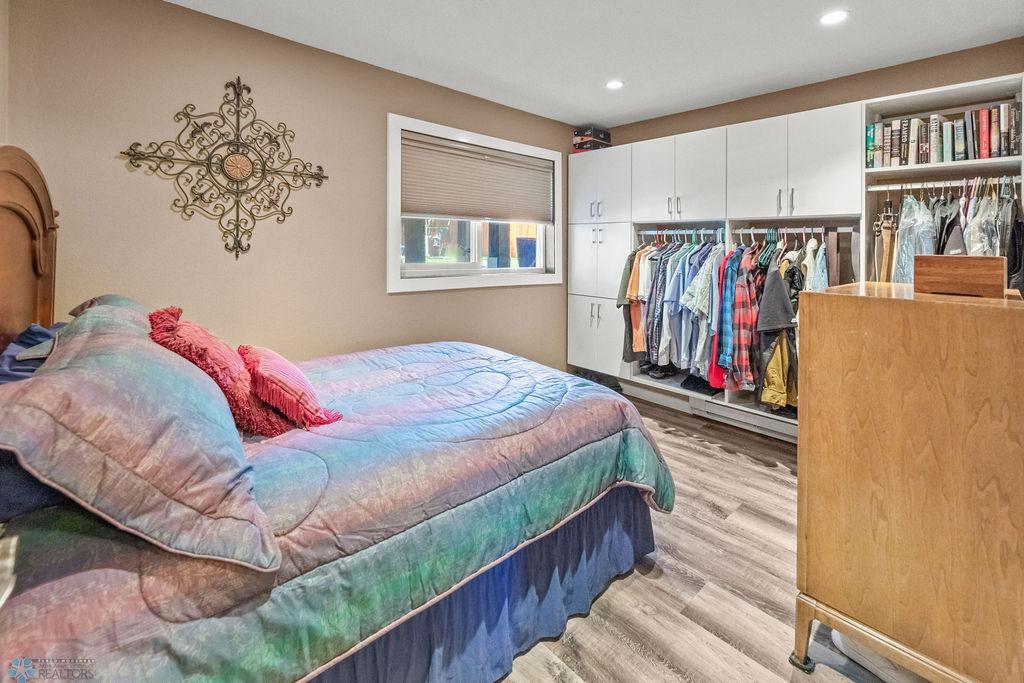 Bedroom 1 view 1, custom closet system