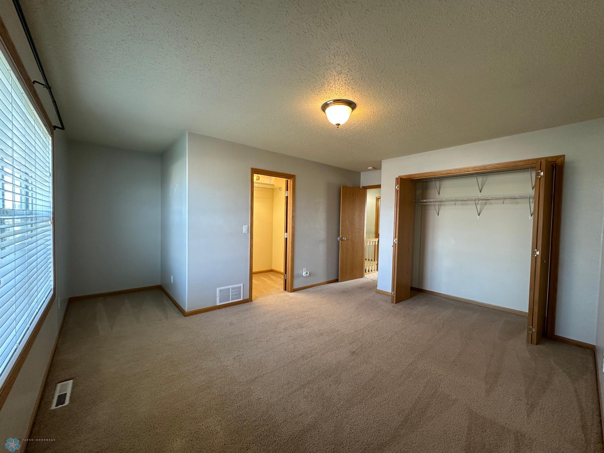 Primary Bedroom w/2 Closets