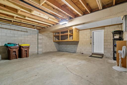 Enjoy all of the storage space in your oversized double garage.