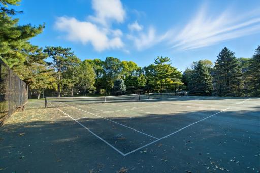 Pickelball, tennis, basketball, swimming...so many things to choose from!