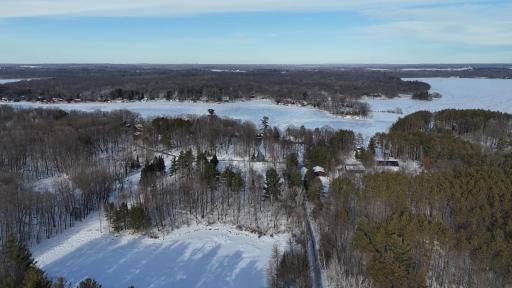 Balsam Lake at top of picture