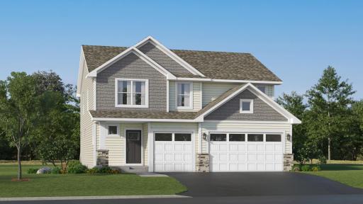 (Artist rendering, actual homes colors and finishes will vary) Welcome to the Markham!