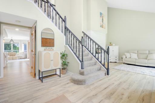 Welcome HOME!! Beautiful Entry and Living Room