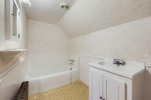 Second floor full bath. With some imagination and design this would become a cultivated property that would bring pride in saying HOME!