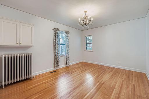 Two harmonious first floor bedroom compliment this home.