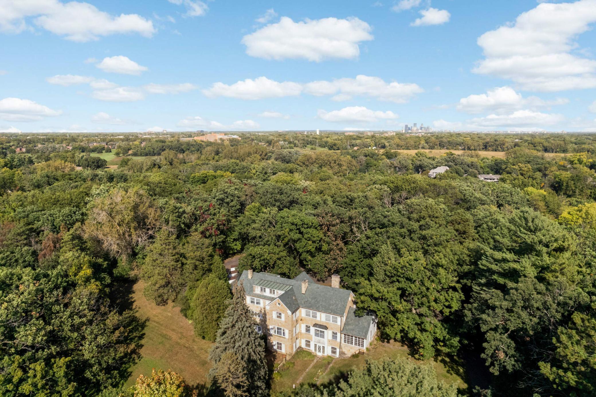 The grand original mansion still on the property. Keep and subdivide or remove and build your dream home.