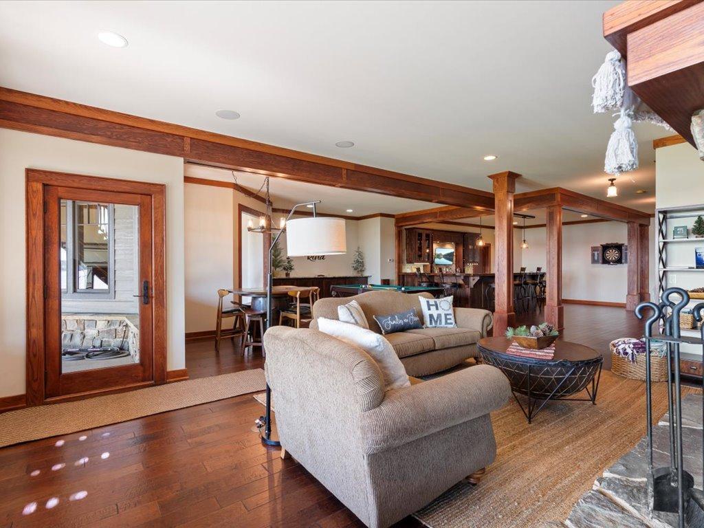 Lower Level - Living Room & Bar