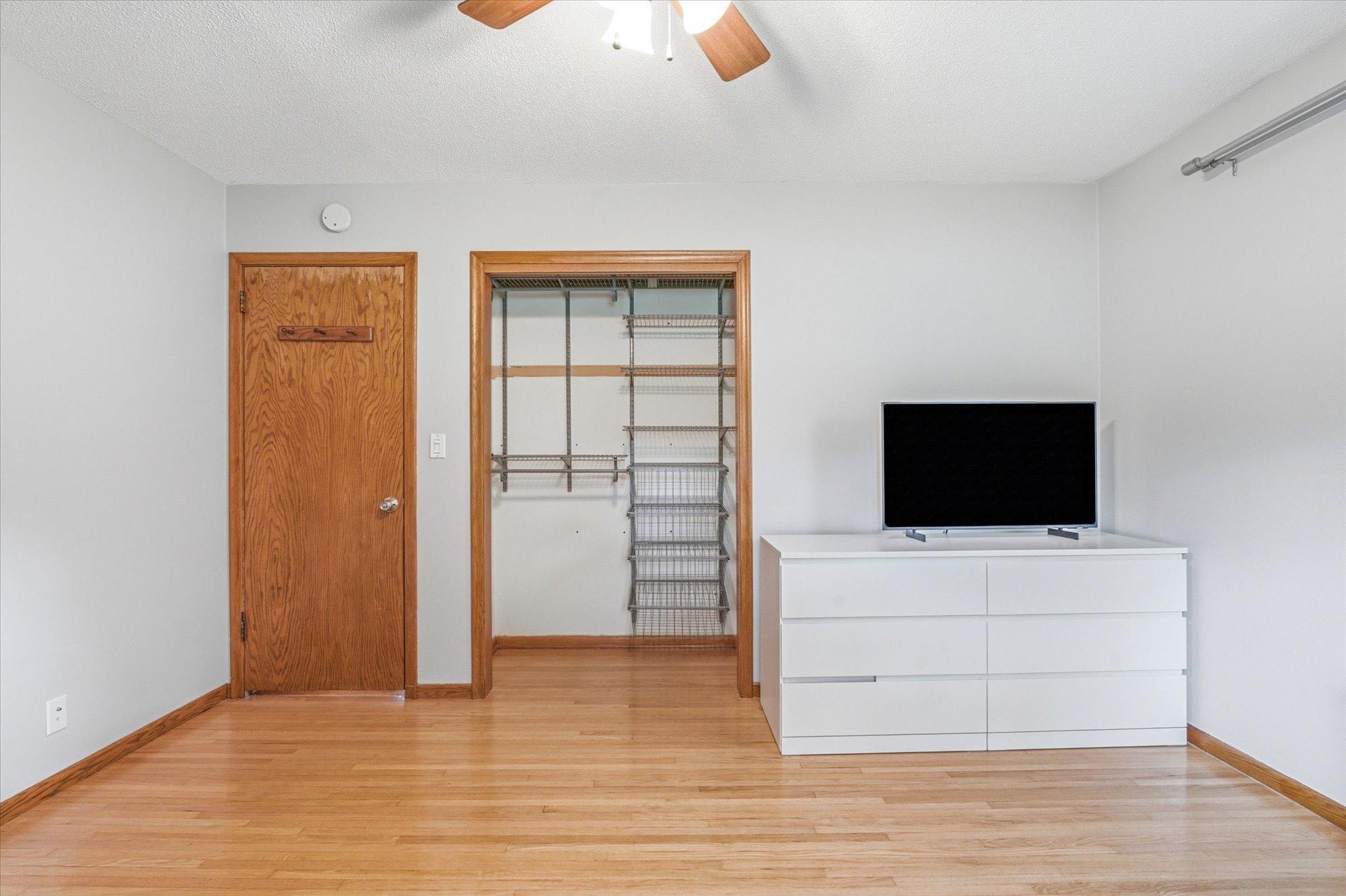 Another view highlights the size and versatility of the primary suite.