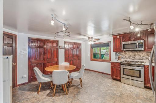 Plenty of room for casual dining and everyday gatherings.