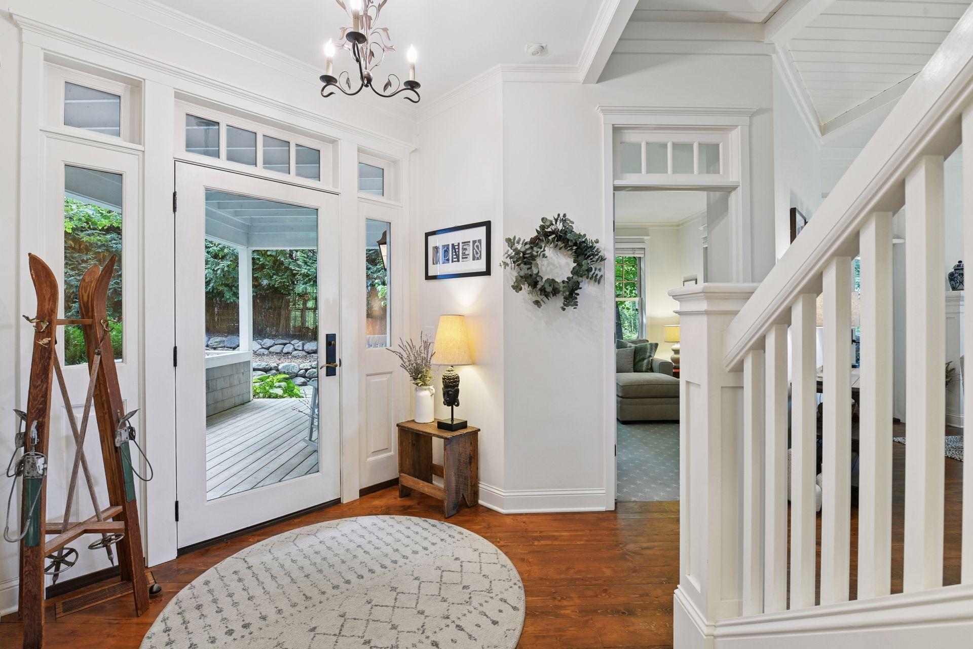 Step inside to discover gorgeous hardwood floors that flow across the main level and handcrafted millwork that stands the test of time.