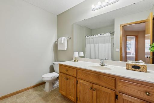 Upper Level Full Bathroom-another Private Primary Suite Bathroom can be added in the Suite bonus room.