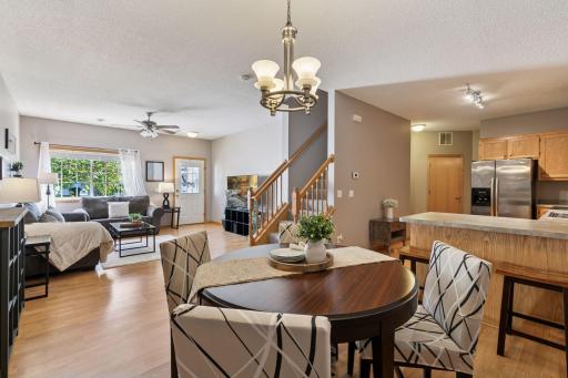 Beautiful and open, this floorplan was well designed.